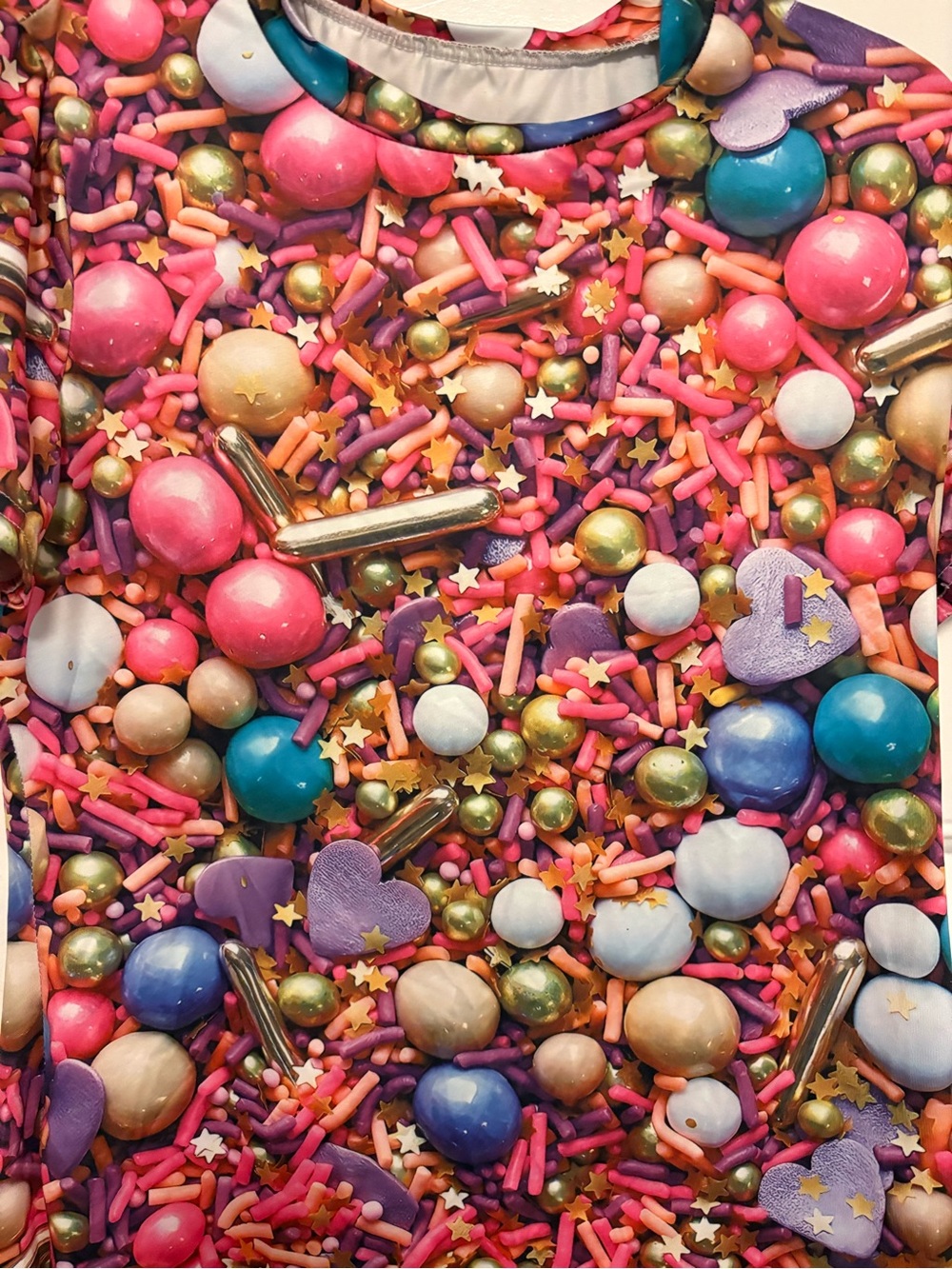 Bright Sprinkle Confetti Party Tablecloth - Pink Multi